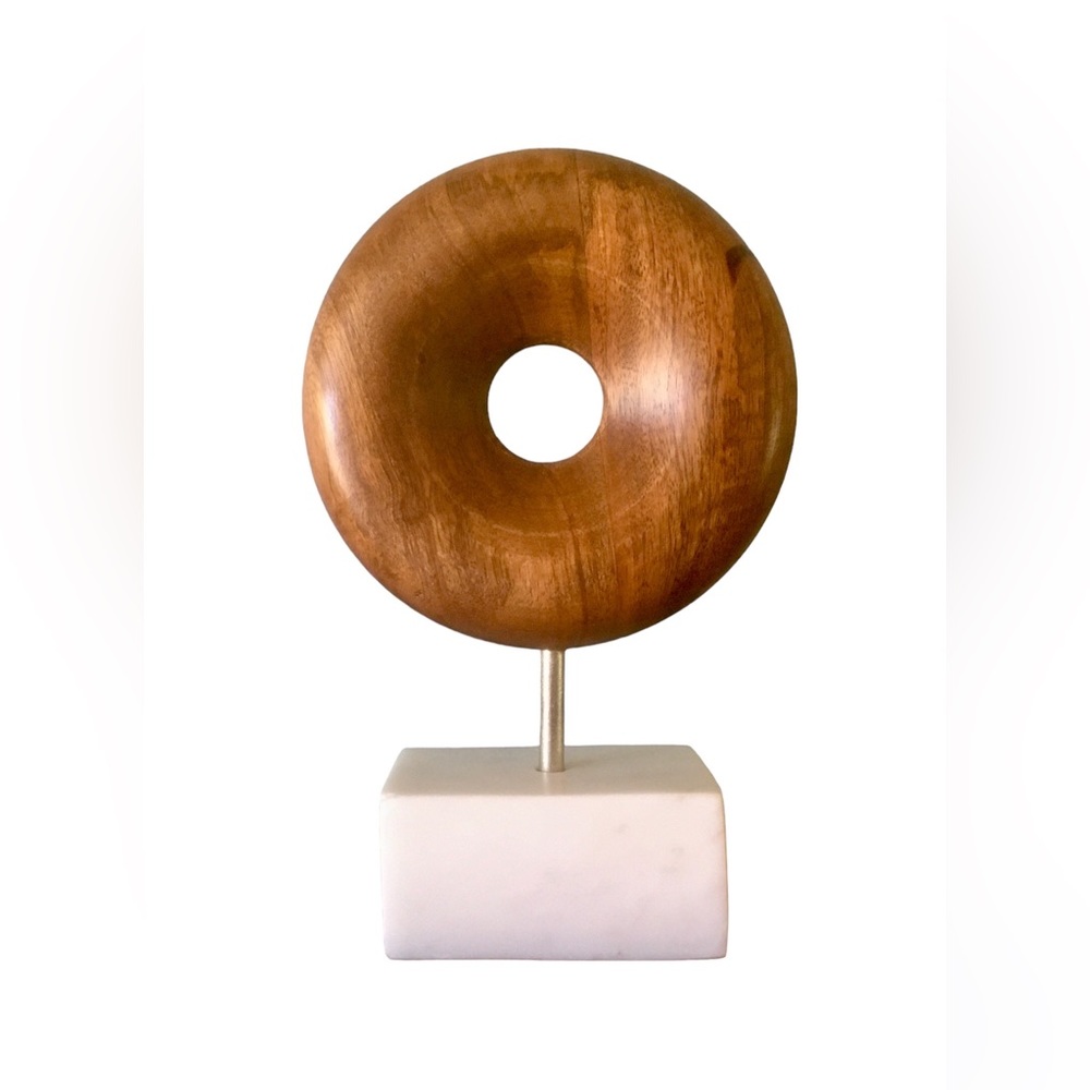 New Geometric Marble and Wood Decor / Paperweight